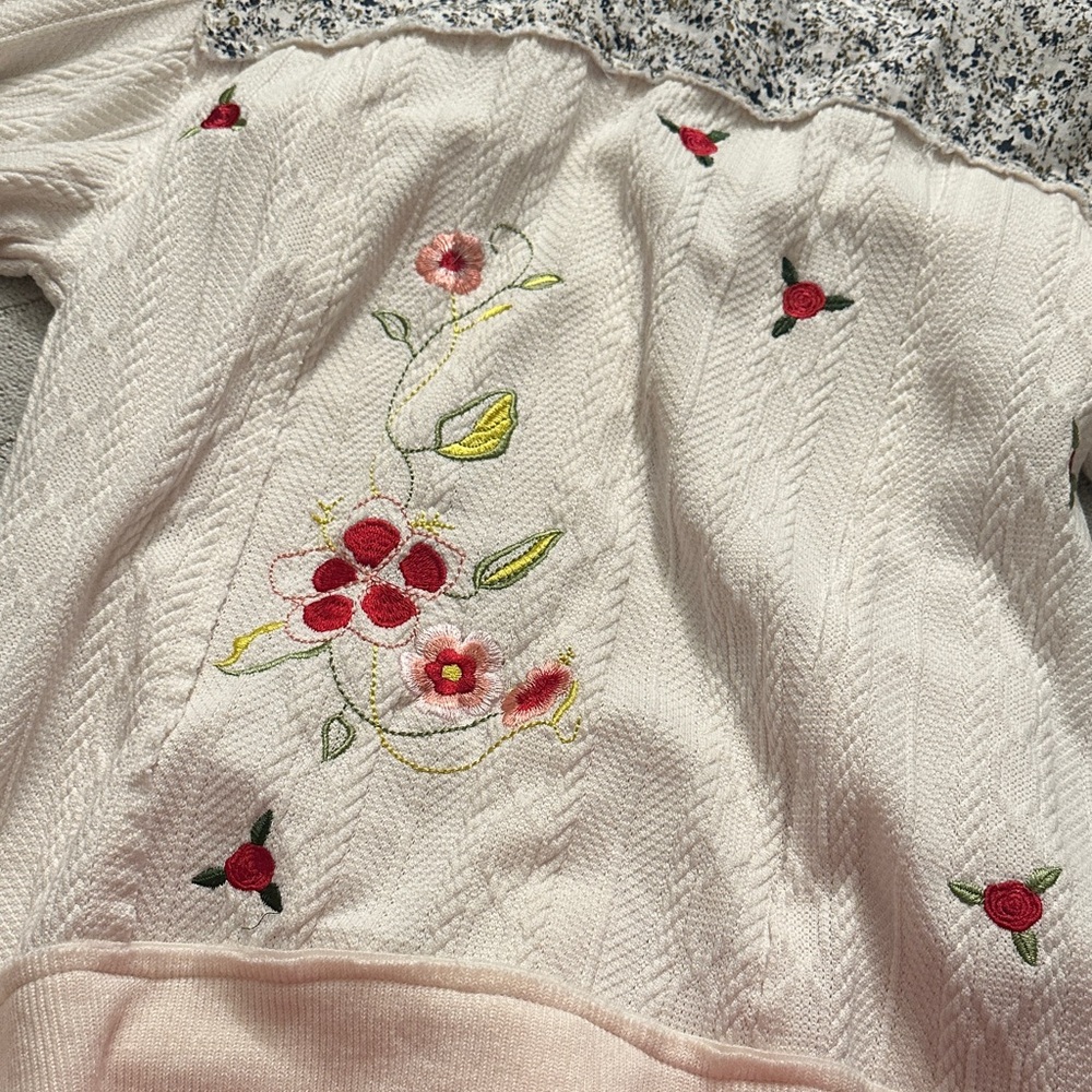 POL Floral Embroidered Women's Jacket - Picture 12 of 15